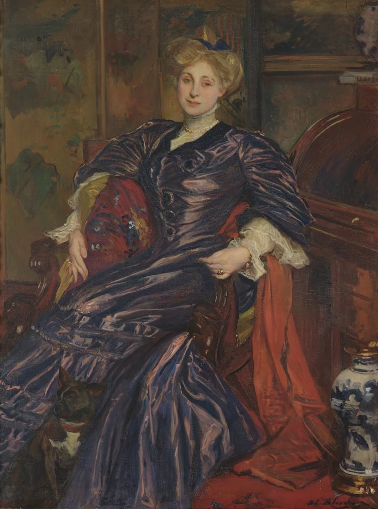 Ritratto di Emily Montgomery - Lang, 1911, Musee des Beaux, Arts, Angers